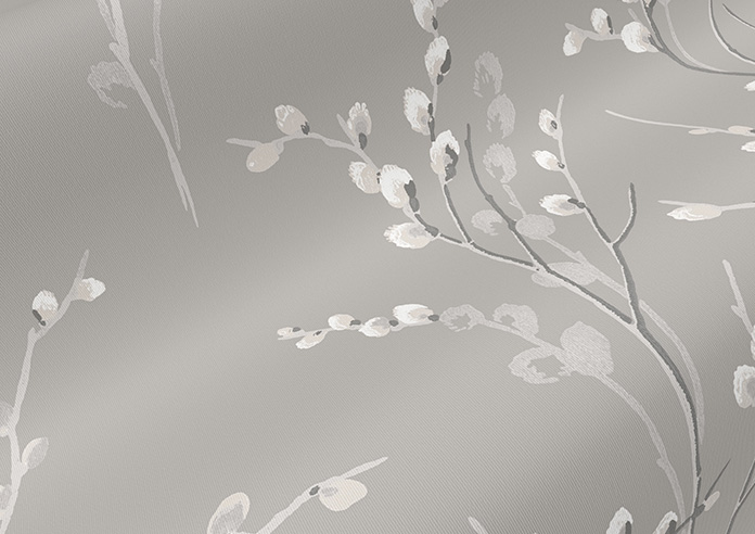 Laura Ashley Pussy Willow, Steel - Roller Blind - Image 4
